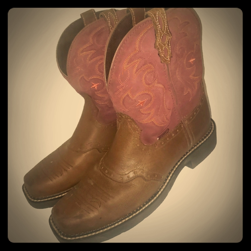 Justin square toe gypsy boots